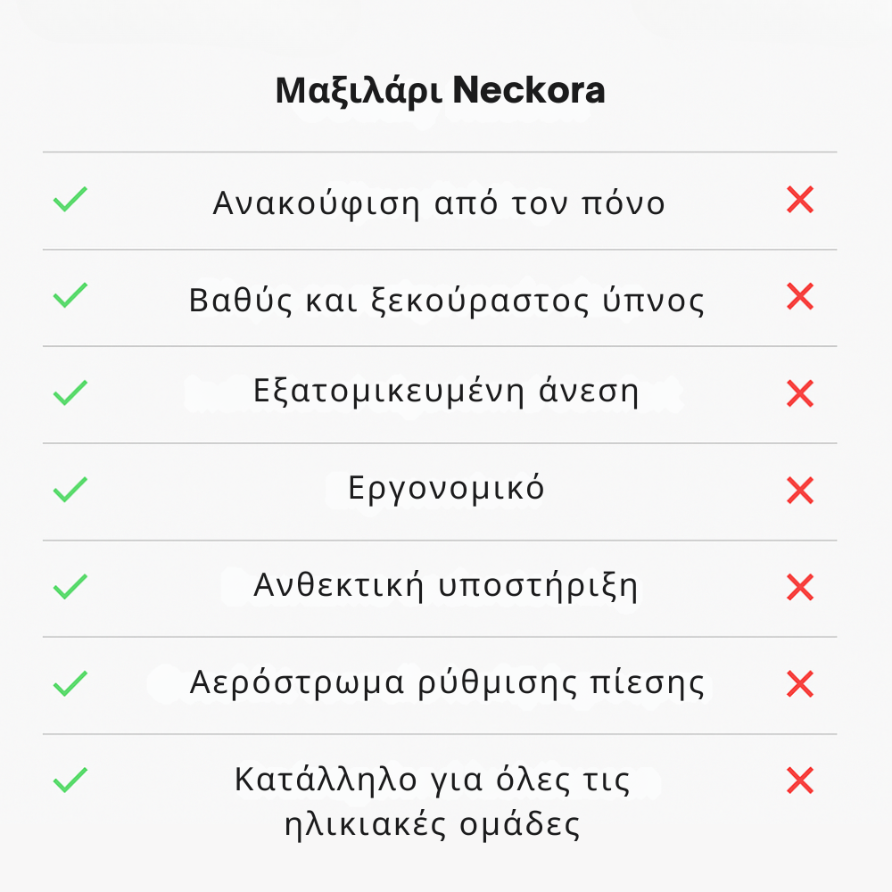 Μαξιλάρι Neckora
