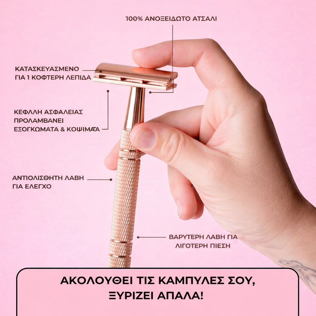 Αυθεντικό Ξυραφάκι – Προσωρινά 10 ΔΩΡΕΑΝ ανταλλακτικές λεπίδες