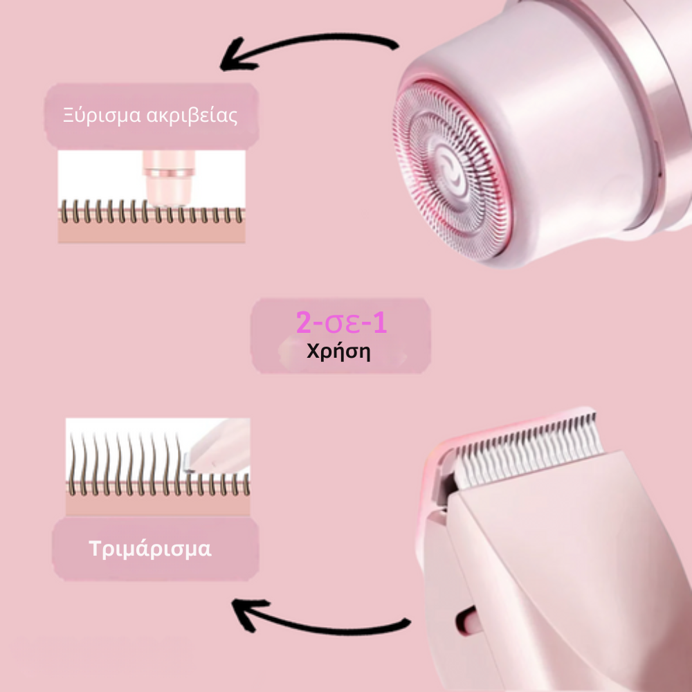 Silkova™ Ξυραφάκι Σώματος 2-σε-1 για Γυναίκες