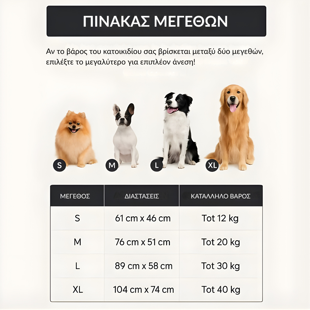 SoftNest – Αυτοθερμαινόμενο Στρώμα για Κατοικίδια