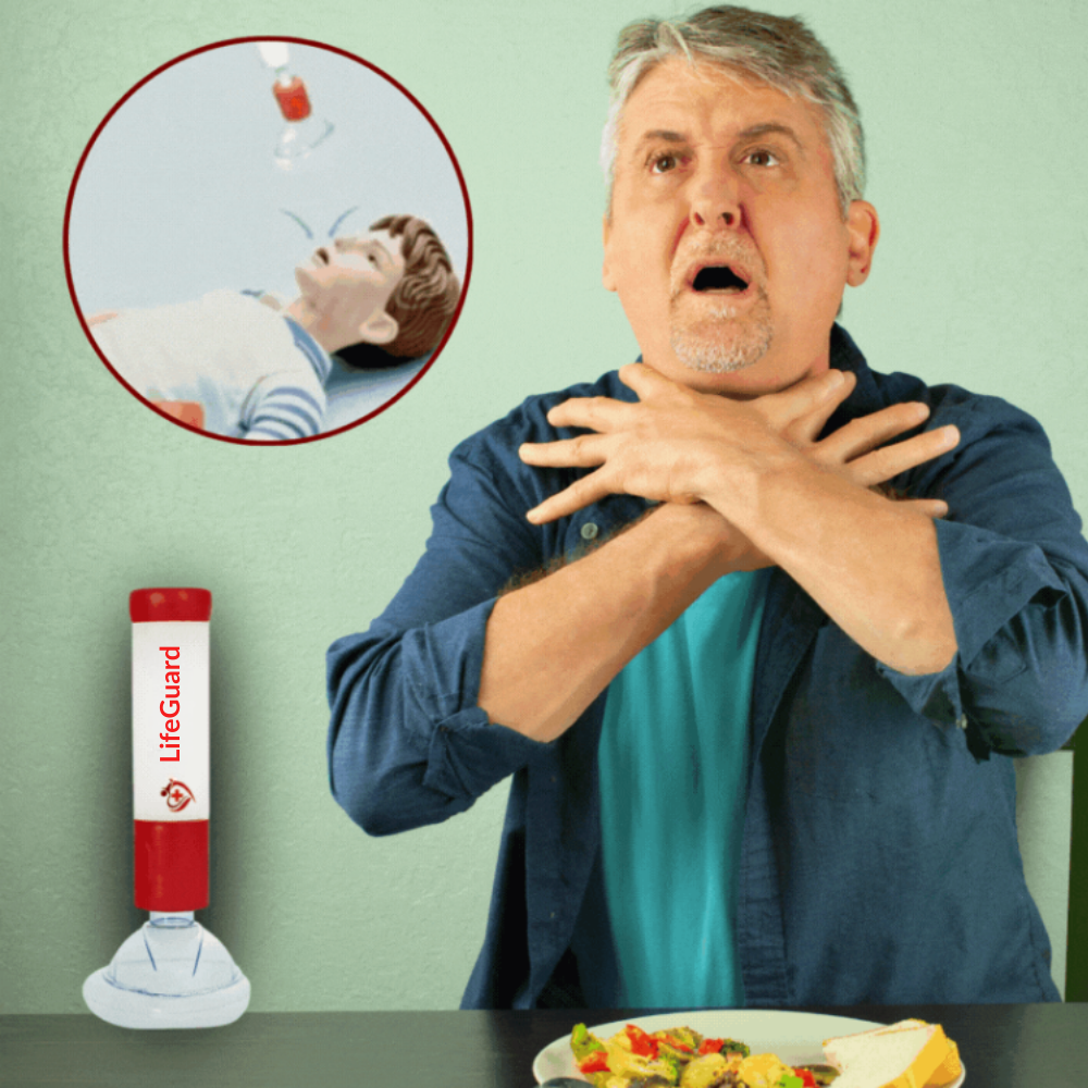 LifeGuard™ Συσκευή κατά του πνιγμού | Απελευθερώνει τις αποφράξεις των αεραγωγών μέσα σε 3 δευτερόλεπτα!