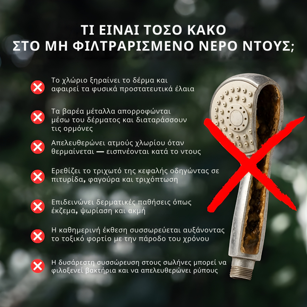 Φιλτραρισμένο Τηλέφωνο Ντους AquaPure 2.0