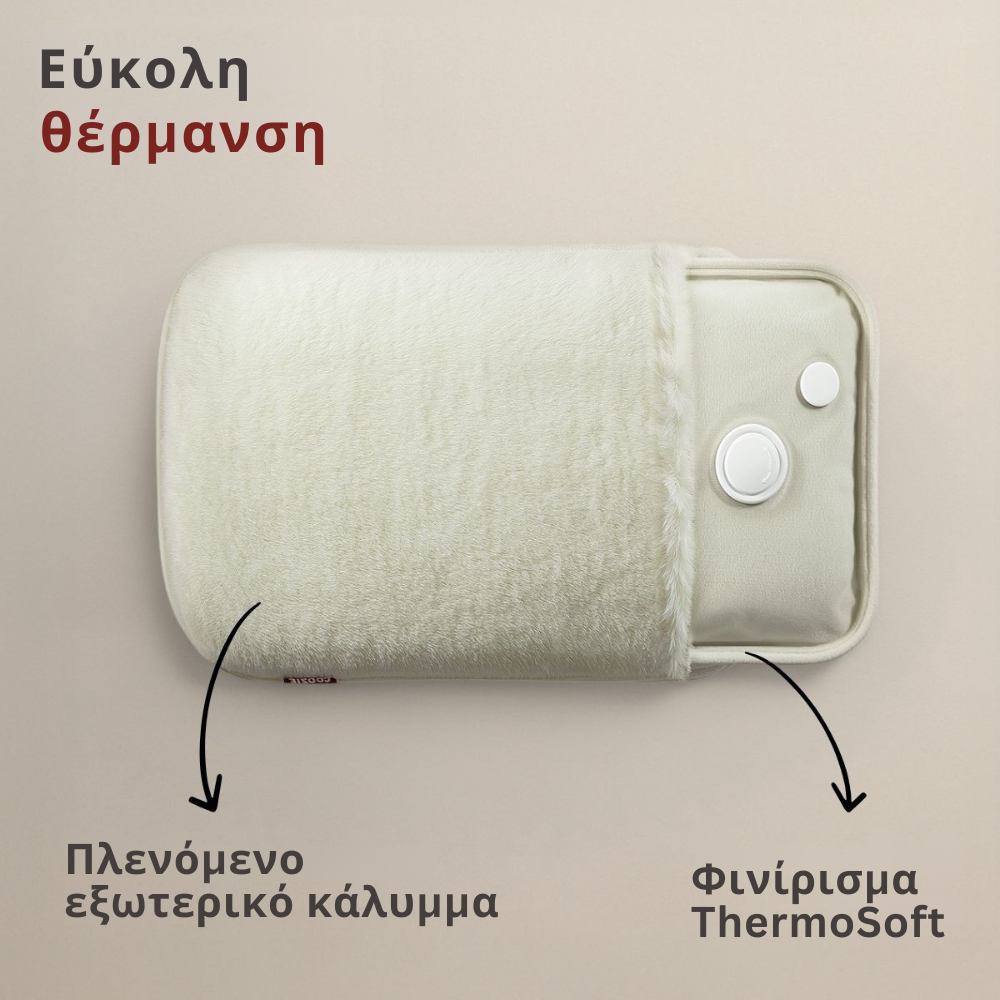 CalmHeat™ Φορτιζόμενη XL Ηλεκτρική Θερμοφόρα