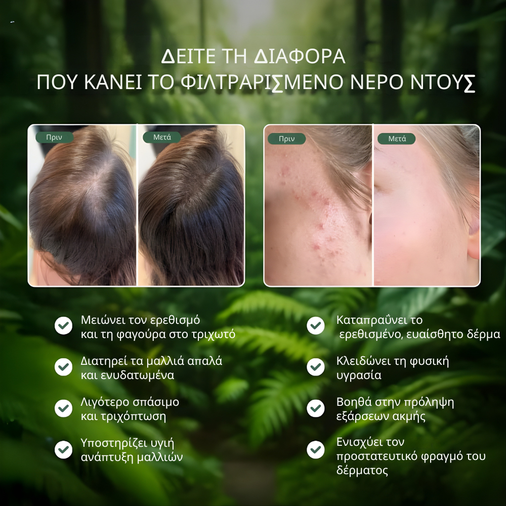 Φιλτραρισμένο Τηλέφωνο Ντους AquaPure 2.0