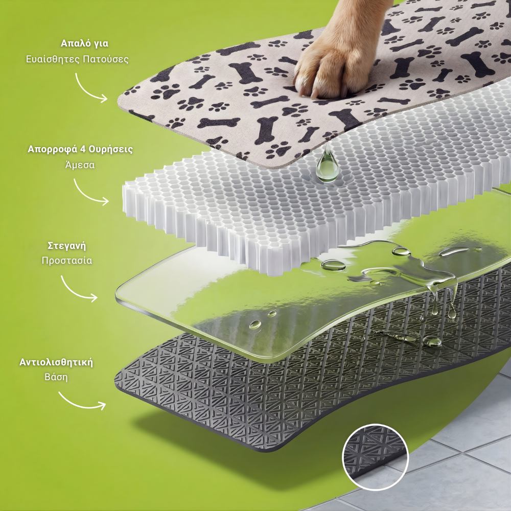 DryPaws™ – Στεγανό Επίθεμα για Σκύλους