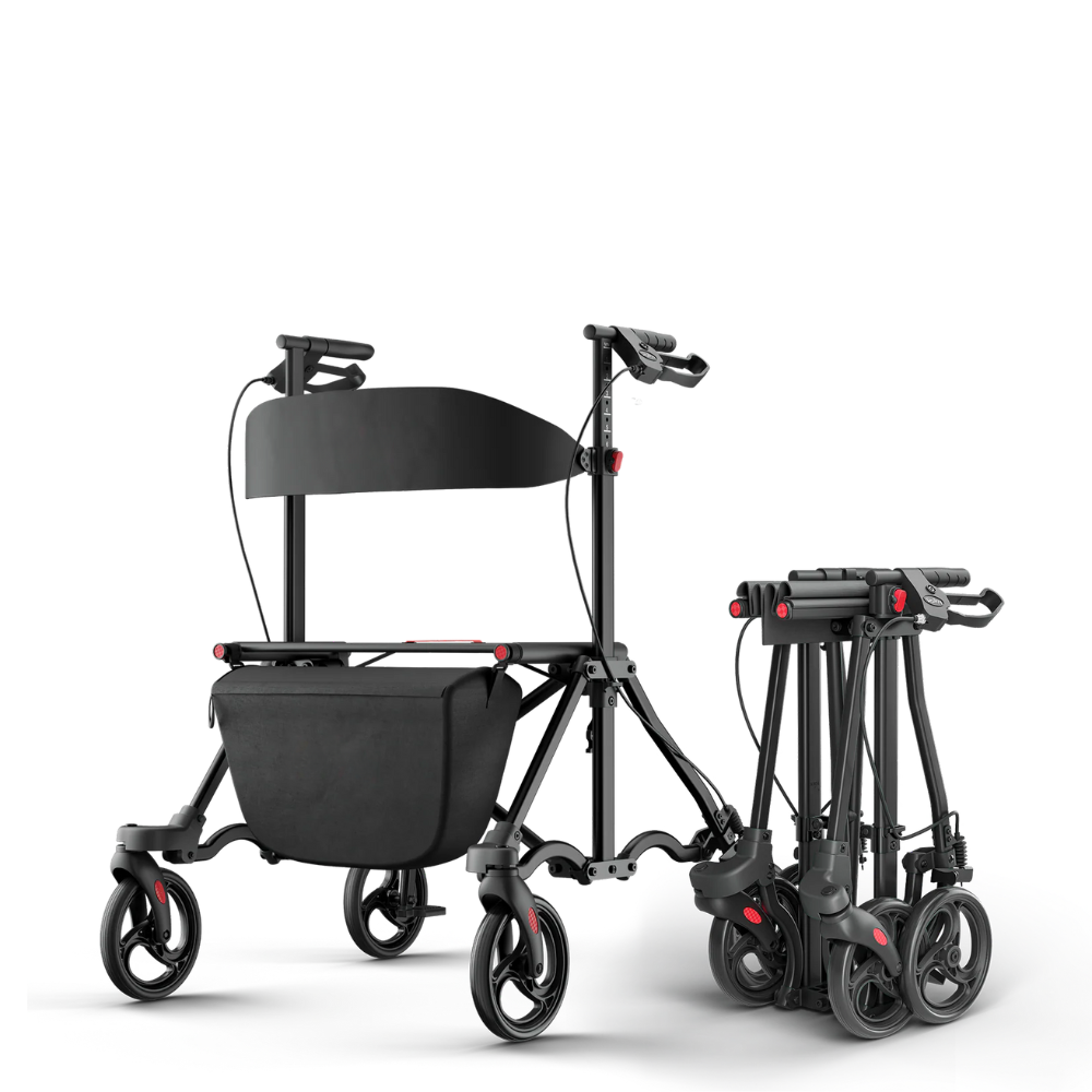 Συμπαγές Rollator Master με Κάθισμα