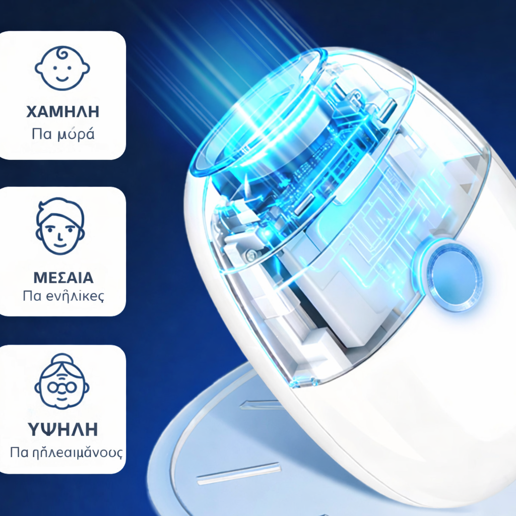 SmoothTrim™ Αυτόματη Περιποίηση Νυχιών | Έως 96% τέλεια περιποιημένα νύχια σε μόλις λίγα δευτερόλεπτα!