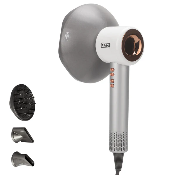 Πιστολάκι Μαλλιών Aureva Ροζ χρυσός – Στεγνώστε τα μαλλιά σας σε χρόνο ρεκόρ με δωρεάν XXL διαχύτη